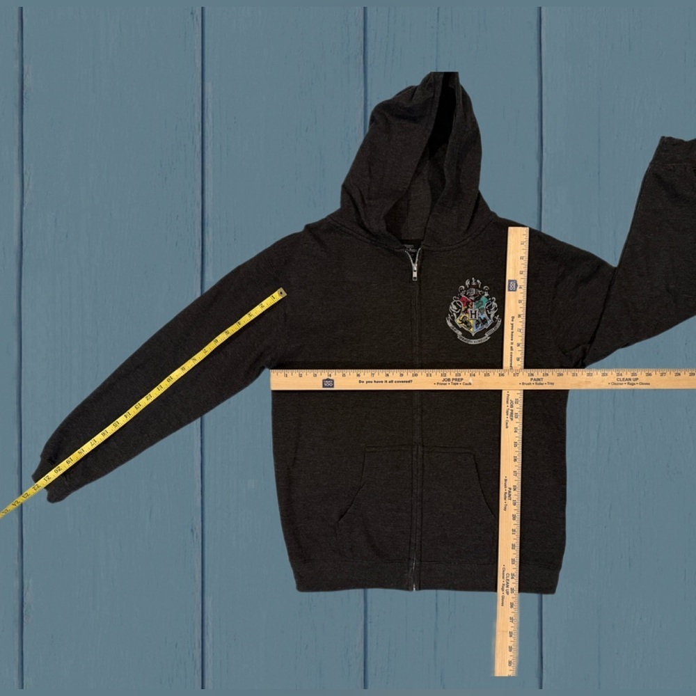 Harry Potter Hogwarts Crest Zip Hoodie Kids XL | Wizarding World Licensed - Picture 5 of 11